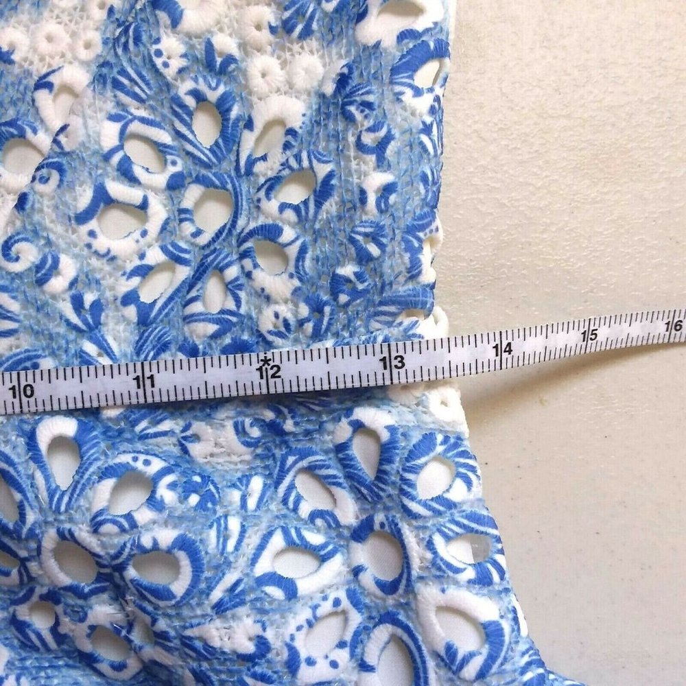 ☆☆SOLD☆☆ Eva Franco Starflower Scalloped Dress - Picture 5 of 8